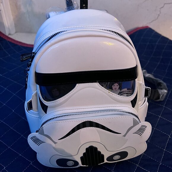Loungefly Star Wars Stormtrooper Lenticular Mini Backpack - Picture 1 of 5